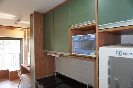 Studio à venda com 26m², 1 quarto e sem vagaCozinha