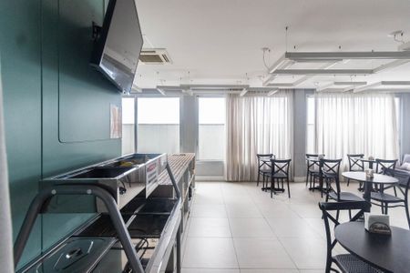 Apartamento à venda com 23m², 1 quarto e sem vaga Apartamento à venda com 23m², 1 quarto e sem vagaSalão de festas