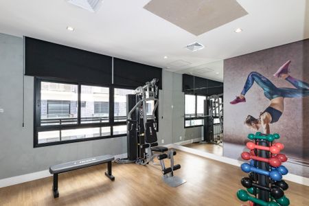 Apartamento para alugar com 40m², 2 quartos e sem vaga Apartamento para alugar com 40m², 2 quartos e sem vagaÁrea comum - Academia
