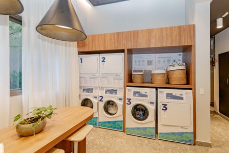 Apartamento para alugar com 27m², 1 quarto e sem vagaLavanderia