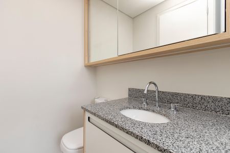 Apartamento para alugar com 27m², 1 quarto e sem vagaBanheiro da Suíte
