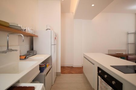 Studio à venda com 40m², 1 quarto e sem vagaCozinha e Área de Serviço