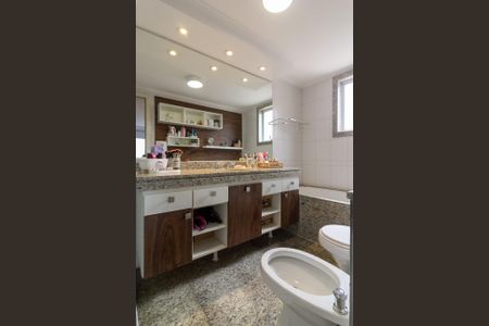 Apartamento à venda com 218m², 4 quartos e 4 vagasBanheiro da Suíte 1