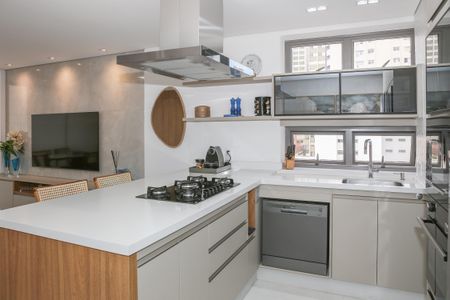 Apartamento à venda com 85m², 2 quartos e 2 vagas Apartamento à venda com 85m², 2 quartos e 2 vagasCozinha e Área de Serviço