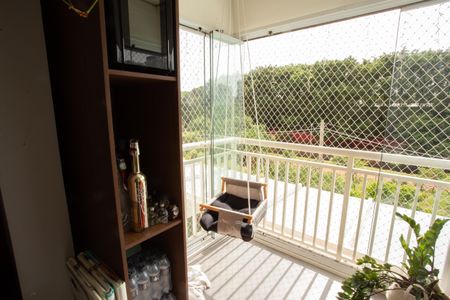 Apartamento à venda com 58m², 2 quartos e 1 vagaVaranda