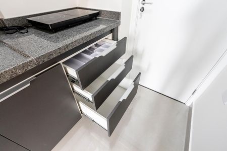 Studio para alugar com 27m², 1 quarto e sem vagaCozinha