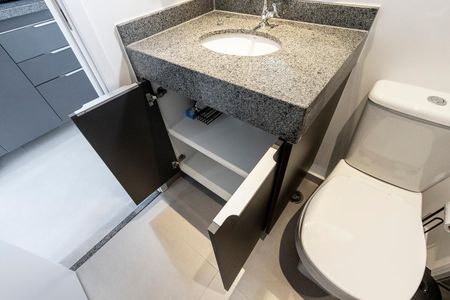 Studio para alugar com 27m², 1 quarto e sem vagaBanheiro