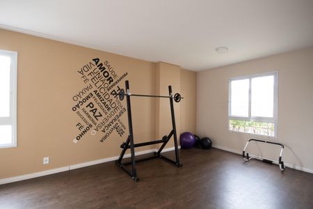 Apartamento à venda com 27m², 1 quarto e 1 vaga Apartamento à venda com 27m², 1 quarto e 1 vagaÁrea comum - Academia