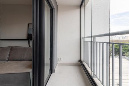Studio para alugar com 33m², 1 quarto e sem vagaVaranda