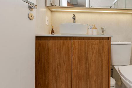 Apartamento à venda com 108m², 3 quartos e 2 vagasBanheiro da Suíte 3