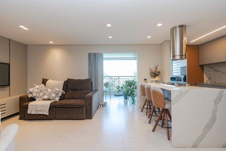 Sala de apartamento para alugar com 3 quartos, 108m² em Santo Amaro, São Paulo