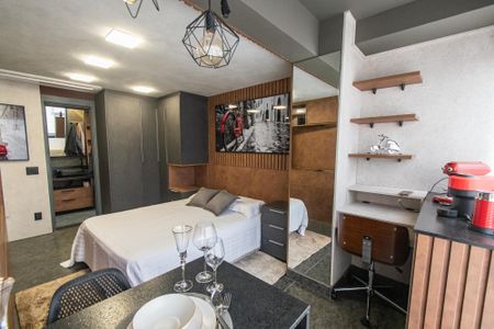 Studio à venda com 40m², 1 quarto e sem vaga Studio à venda com 40m², 1 quarto e sem vagaQuarto