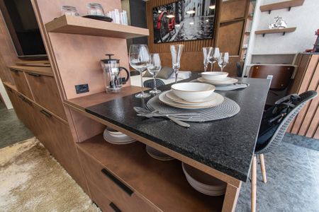 Studio à venda com 40m², 1 quarto e sem vaga Studio à venda com 40m², 1 quarto e sem vagaSala