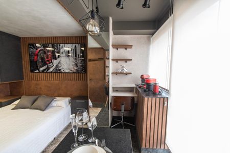 Studio à venda com 40m², 1 quarto e sem vaga Studio à venda com 40m², 1 quarto e sem vagaQuarto