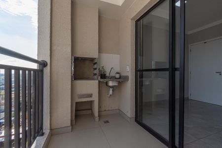 Varanda Sala  de apartamento para alugar com 2 quartos, 57m² em Jardim do Bosque, Hortolândia
