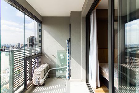 Studio para alugar com 30m², 1 quarto e sem vagaVaranda