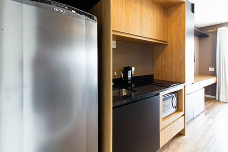 Studio para alugar com 30m², 1 quarto e sem vagaCozinha