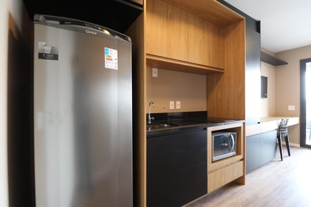 Studio para alugar com 30m², 1 quarto e sem vagaCozinha