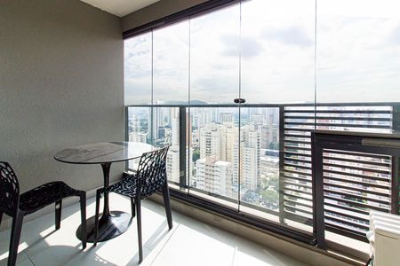 Studio para alugar com 30m², 1 quarto e sem vagaVaranda