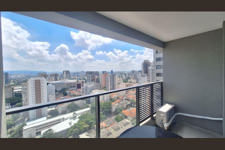 Studio para alugar com 30m², 1 quarto e sem vaga Studio para alugar com 30m², 1 quarto e sem vagaVaranda