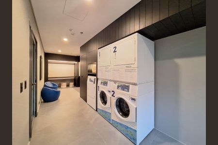 Studio para alugar com 30m², 1 quarto e sem vaga Studio para alugar com 30m², 1 quarto e sem vagaLavanderia