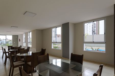 Apartamento para alugar com 30m², 1 quarto e 1 vaga Apartamento para alugar com 30m², 1 quarto e 1 vagaÁrea comum - Salão de festas