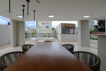 Apartamento para alugar com 30m², 1 quarto e 1 vaga Apartamento para alugar com 30m², 1 quarto e 1 vagaÁrea comum - Churrasqueira