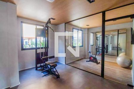Apartamento para alugar com 33m², 1 quarto e sem vaga Apartamento para alugar com 33m², 1 quarto e sem vagaÁrea comum - Academia