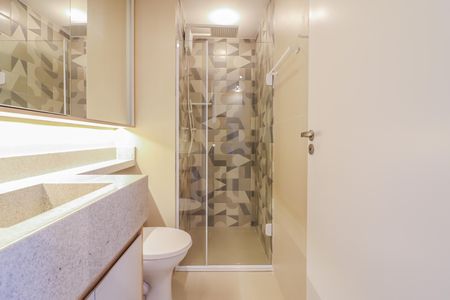Apartamento para alugar com 33m², 1 quarto e sem vaga Apartamento para alugar com 33m², 1 quarto e sem vagaBanheiro