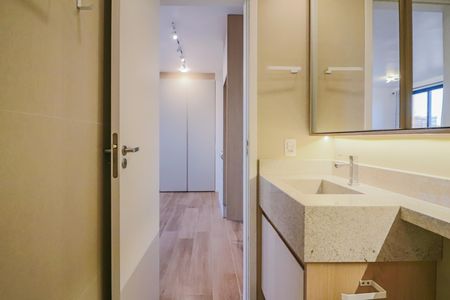 Apartamento para alugar com 33m², 1 quarto e sem vaga Apartamento para alugar com 33m², 1 quarto e sem vagaBanheiro