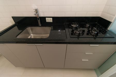 Studio para alugar com 27m², 1 quarto e sem vaga Studio para alugar com 27m², 1 quarto e sem vagaCozinha