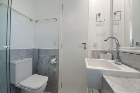 Apartamento para alugar com 120m², 2 quartos e 1 vagaBanheiro da Suíte 2