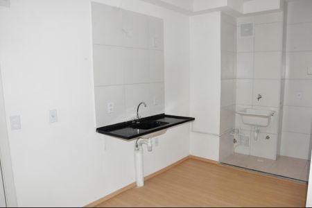 Apartamento à venda com 37m², 2 quartos e sem vagaDetalhe - Cozinha e Área de Serviço