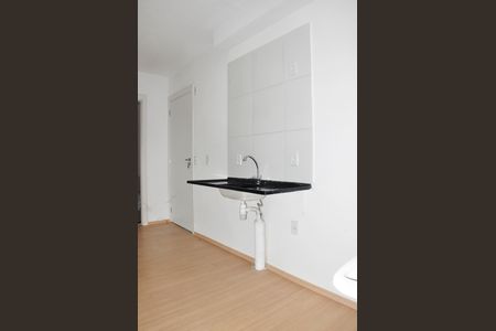 Apartamento à venda com 37m², 2 quartos e sem vagaDetalhe - Cozinha e Área de Serviço