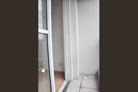 Apartamento à venda com 37m², 2 quartos e sem vagaDetalhe - Varanda da Sala