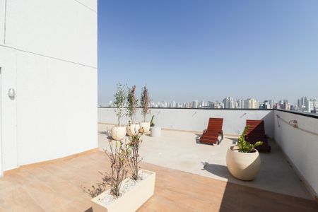 Apartamento para alugar com 37m², 2 quartos e sem vagaTerraço