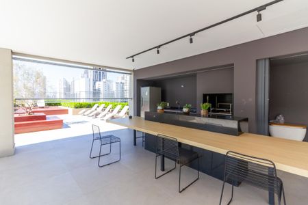 Apartamento para alugar com 25m², 1 quarto e sem vagaÁrea comum - Churrasqueira