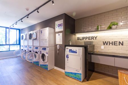 Apartamento para alugar com 25m², 1 quarto e sem vagaLavanderia