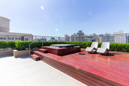 Apartamento para alugar com 25m², 1 quarto e sem vagaRooftop - Jacuzzi