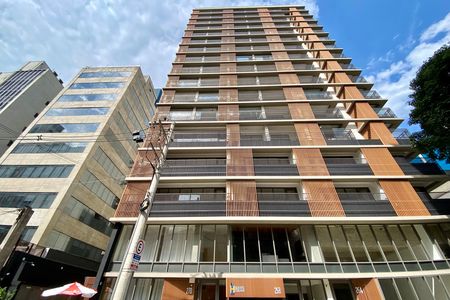 Studio para alugar com 24m², 1 quarto e sem vagaFachada