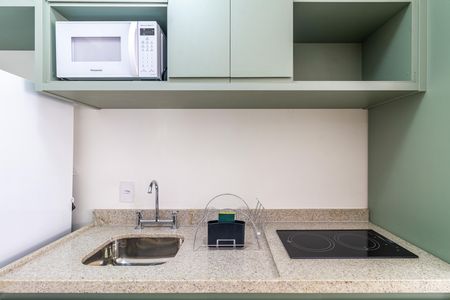 Studio para alugar com 24m², 1 quarto e sem vagaCozinha