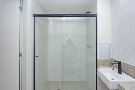 Studio para alugar com 28m², 1 quarto e sem vaga Studio para alugar com 28m², 1 quarto e sem vagaBanheiro