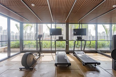 Studio para alugar com 28m², 1 quarto e sem vaga Studio para alugar com 28m², 1 quarto e sem vagaAcademia