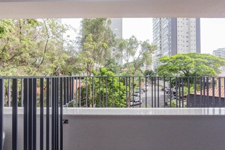 Studio para alugar com 28m², 1 quarto e sem vaga Studio para alugar com 28m², 1 quarto e sem vagaVaranda