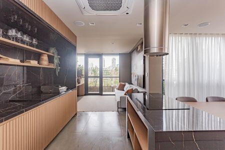 Studio para alugar com 28m², 1 quarto e sem vaga Studio para alugar com 28m², 1 quarto e sem vagaÁrea comum - Salão de festas