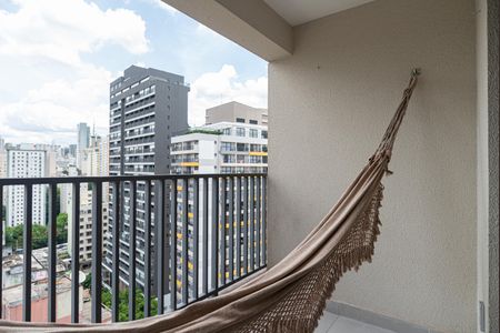 Studio para alugar com 30m², 1 quarto e sem vagaVaranda da Sala/Quarto