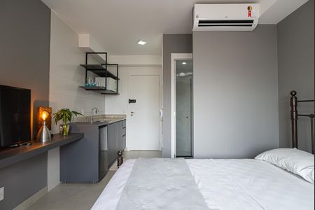 Studio para alugar com 30m², 1 quarto e sem vagaSala/Quarto