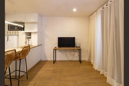 Apartamento à venda com 50m², 1 quarto e sem vaga Apartamento à venda com 50m², 1 quarto e sem vagaDetalhe da sala