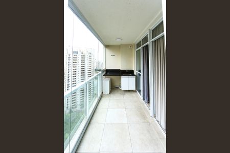 Studio para alugar com 35m², 1 quarto e 1 vagaVaranda