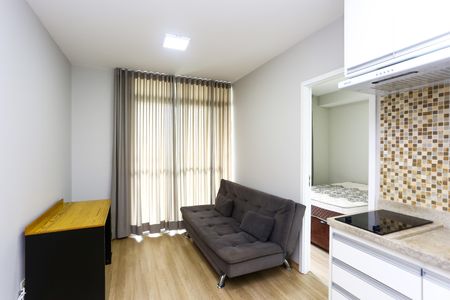 Studio para alugar com 35m², 1 quarto e 1 vagasala